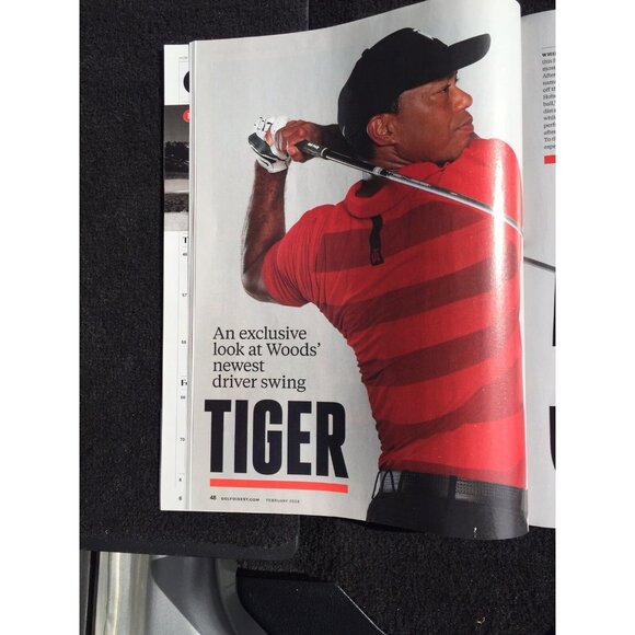Golf Digest Magazine 2018 Lot Of 9 Tiger, Fleetwood, Xander Breed Spieth Hideki - Picture 12 of 16